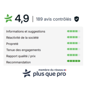 note 4,9 sur 189 avis de CS Energies Ste foy les lyon